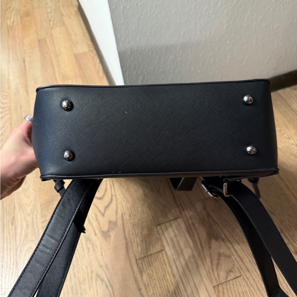 Calpak Black Backpack with Braided Design - Picture 7 of 9